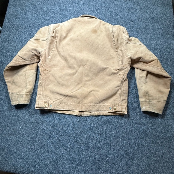 Men's duck canvas blanket lined bomber work jacket - Picture 2 of 7